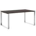 Стол руководителя (хромированные опоры)