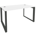 Стол руководителя на О-образном металлокаркасе