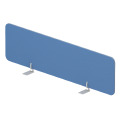 Экран настольный фронтальный (ткань, алюминиевый кант) для стола bench ш.138см