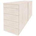 Тумба двойная приставная / опорная (TIP-ON)